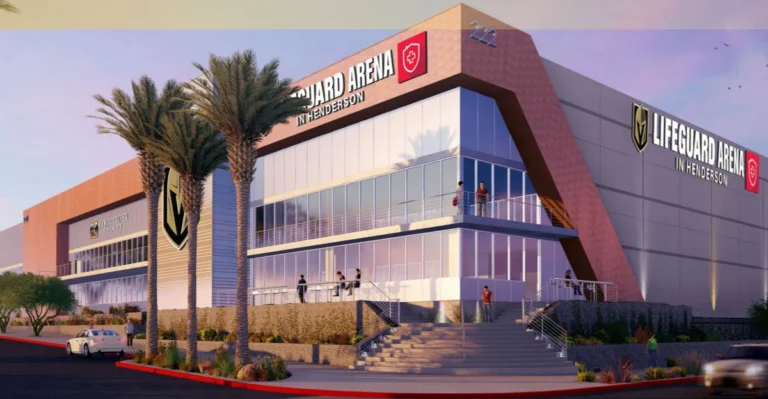 Rendering of lifeguard arena by Sign Centers